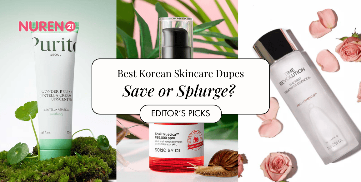 korean skincare dupes for more affordable options