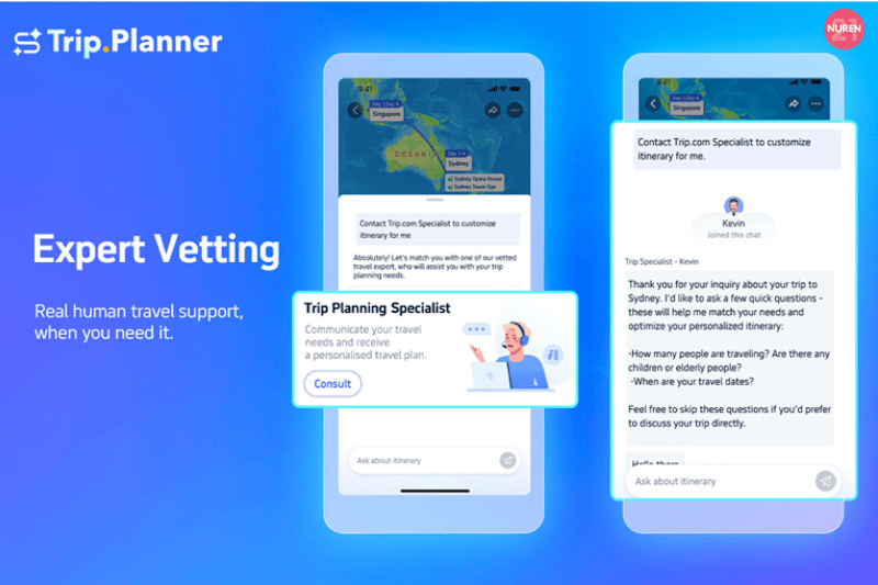 trip.com trip.planner travel easy with the new AI assisted trip planner
