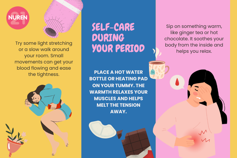 self-care during period