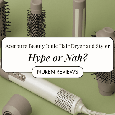 acerpure beauty tool review nuren