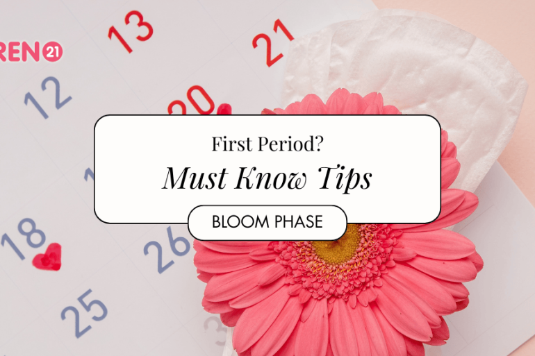 girl in yellow background and yellow beanie giving flying kiss