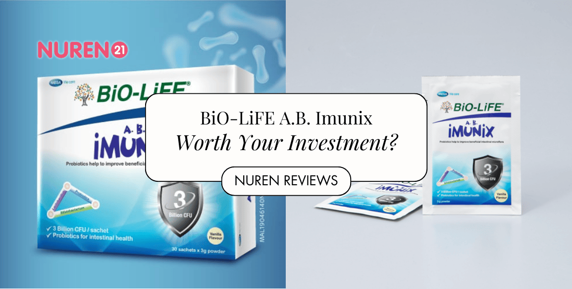 Review of MEGA BiO-LiFE A.B. Imunix 30s probiotics for immunity