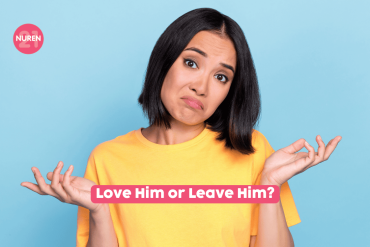 image of girl in yellow shirt shrugging shoulders in blue isolated background