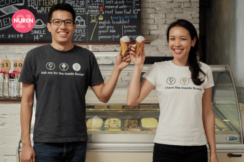 Inside Scoop Ice Cream Malaysia Founders