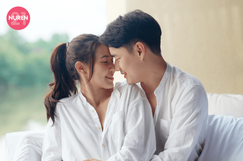 happy couple enjoying quality time together