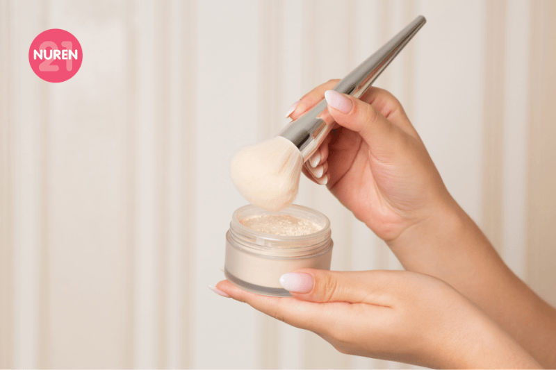 translucent dusting powder pre make up base