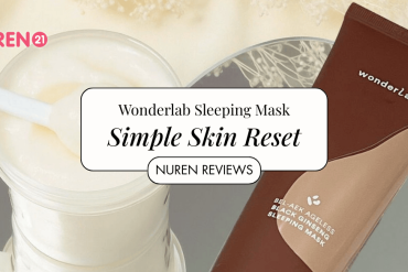 tired skin sleeping mask easy simple skincare routine for dry tired skin