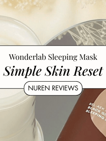 tired skin sleeping mask easy simple skincare routine for dry tired skin