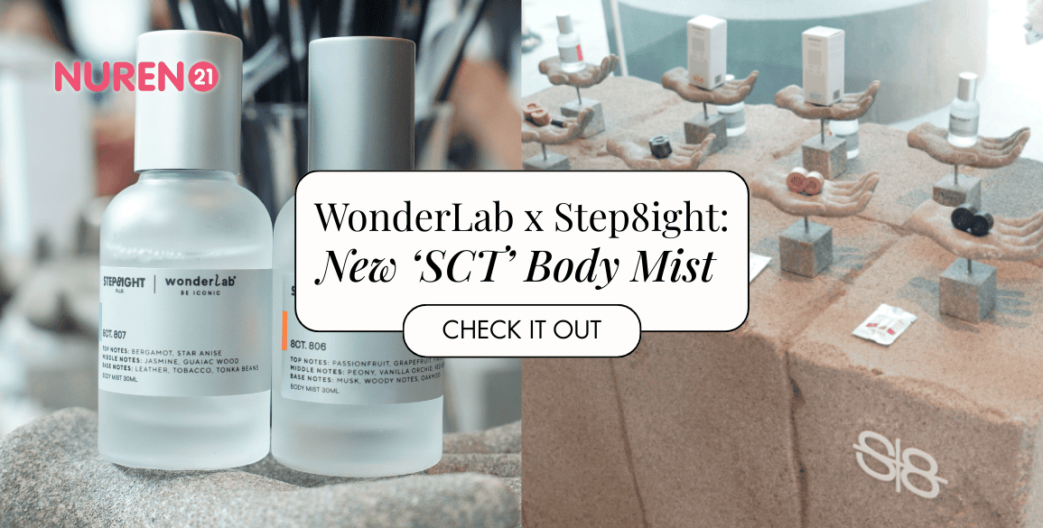 WonderLab x Step8ight: New ‘SCT’ Body Mist You Need Now - Nuren 21