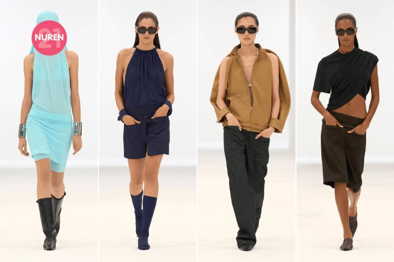 Courreges Spring/Summer 2026 line at the Paris Fashion Show