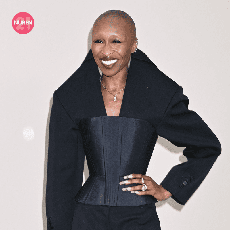 Cynthia Erivo at the Givenchy show