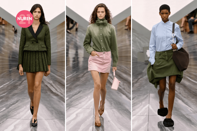 House of Dior 2026 line at the Paris Fashion Show