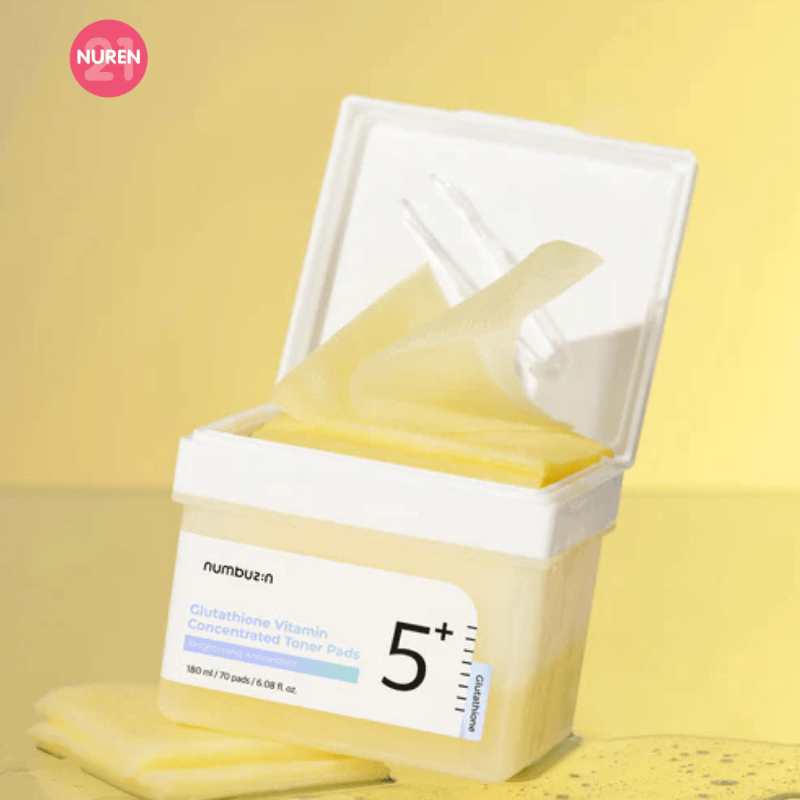 Numbuzin No.5 Vitamin-Niacinamide Pad Toner pad for dull skin