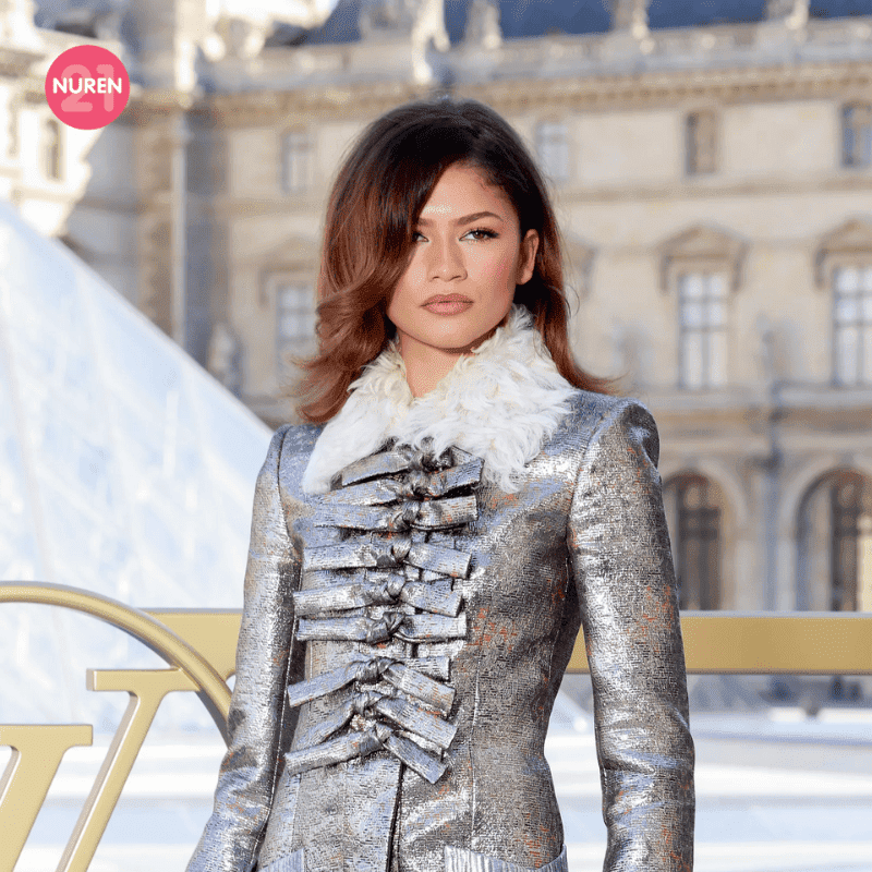 Zendaya at the Louis Vuitton show
