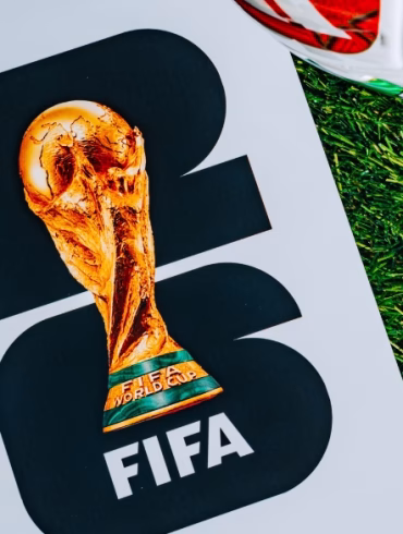 ATLANTA, USA, APRIL 20, 2026: Detail of FIFA World Cup 2026 Official Match Ball Texture on Professional Pitch