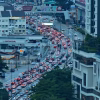 malaysian traffic jam during peak hours