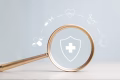 Healthcare and medical care. Life insurance policy. Medicine, Hospital, Stethoscope, Doctor. Patient business. Healthcare expense. Health insurance concept.