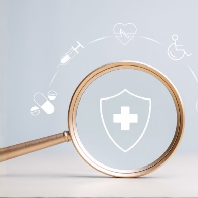 Healthcare and medical care. Life insurance policy. Medicine, Hospital, Stethoscope, Doctor. Patient business. Healthcare expense. Health insurance concept.